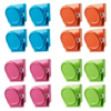 Multicolor Magnetic Spring Clamp Set