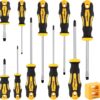 HORUSDY 11-Pieces Magnetic Screw driver