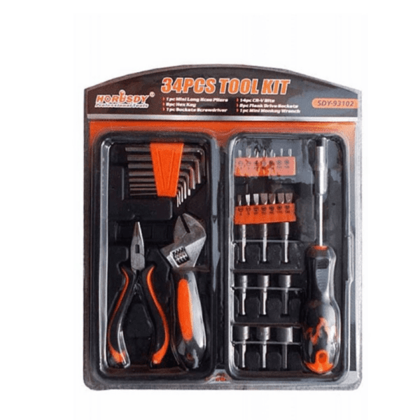 HORUSDY 34-Piece Tool Kit