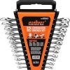 A 12-piece metric combination wrench set by HORUSDY, featuring various sizes for versatile mechanical applications.