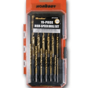 15-Piece High-Speed Drill Set