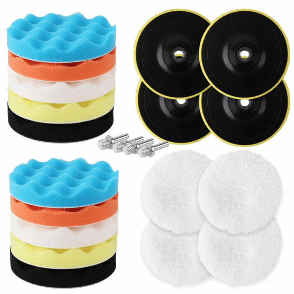 11-Piece Drill Attachments Car Polishing and Waxing Pad Kit