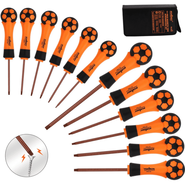13-Piece Magnetic Torx Screwdriver Set