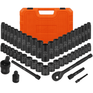 50-Piece 3/8" Drive Impact Socket Wrench Set