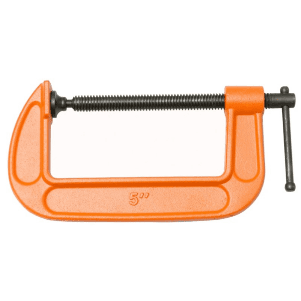 HORUSDY 5" G-Clamp with Black Screwdriver - SDY-97878